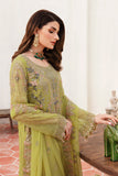 Ramsha Unstitched Embroidered Luxury Chiffon 3 Piece Suit F-2408