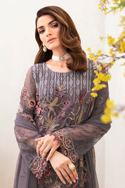 Ramsha Unstitched Embroidered Luxury Chiffon 3 Piece Suit F-2409