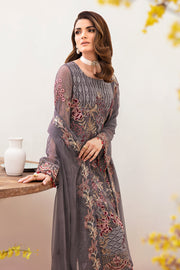 Ramsha Unstitched Embroidered Luxury Chiffon 3 Piece Suit F-2409