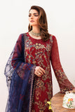 Ramsha Unstitched Embroidered Luxury Chiffon 3 Piece Suit F-2410