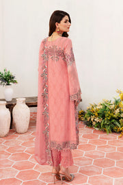 Ramsha Unstitched Embroidered Luxury Chiffon 3 Piece Suit F-2411