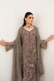 Ramsha Unstitched Embroidered Luxury Chiffon 3 Piece Suit F-2412