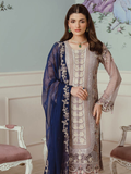 Ramsha Unstitched Embroidered Luxury Chiffon 3 Piece Suit F-2503