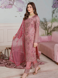 Ramsha Unstitched Embroidered Luxury Chiffon 3 Piece Suit F-2511