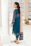 Ramsha Embroidered Luxury Chiffon Unstitched 3Pc Suit F-2602