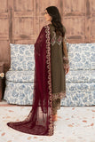 Ramsha Embroidered Luxury Chiffon Unstitched 3Pc Suit F-2604