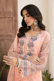 Ramsha Embroidered Luxury Chiffon Unstitched 3Pc Suit F-2605