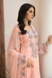 Ramsha Embroidered Luxury Chiffon Unstitched 3Pc Suit F-2605