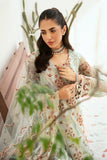 Ramsha Embroidered Luxury Chiffon Unstitched 3Pc Suit F-2607