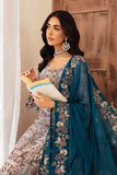 Ramsha Embroidered Luxury Chiffon Unstitched 3Pc Suit F-2609