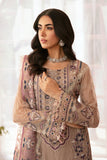 Ramsha Embroidered Luxury Chiffon Unstitched 3Pc Suit F-2611