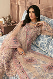 Ramsha Embroidered Luxury Chiffon Unstitched 3Pc Suit F-2611