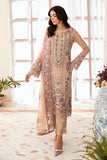 Ramsha Embroidered Luxury Chiffon Unstitched 3Pc Suit F-2611