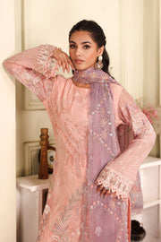 Ramsha Chiffon Vol-27 Unstitched Embroidered 3Pc Suit F-2701