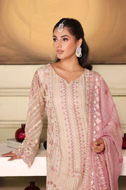 Ramsha Chiffon Vol-27 Unstitched Embroidered 3Pc Suit F-2704