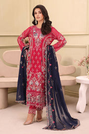 Ramsha Chiffon Vol-27 Unstitched Embroidered 3Pc Suit F-2705