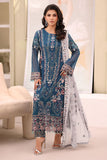 Ramsha Chiffon Vol-27 Unstitched Embroidered 3Pc Suit F-2707