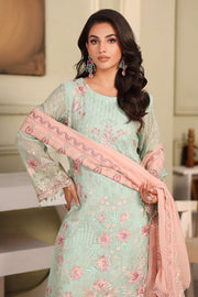 Ramsha Chiffon Vol-27 Unstitched Embroidered 3Pc Suit F-2710