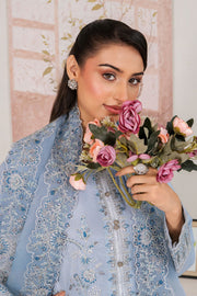 Safwa Embroidered Formal 3PC Ready to Wear Suit - F000114