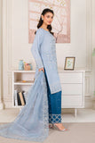 Safwa Embroidered Formal 3PC Ready to Wear Suit - F000114