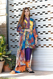 Feathers Chiragh Unstitched Digital Printed Lawn 3Pc Suit FAIRYTALE-NJL039