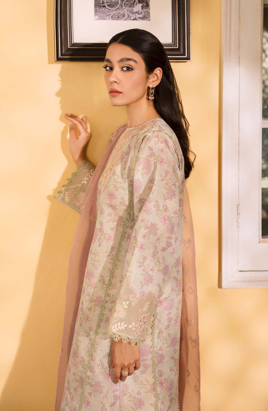 Dastaan by Seran Festive Unstitched Embroidered Masoori 3Pc Suit D-11 FARIYA