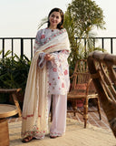 Coco by Zara Shahjahan Embroidered Lawn Unstitched 3Pc Suit 06B-ZUFRA
