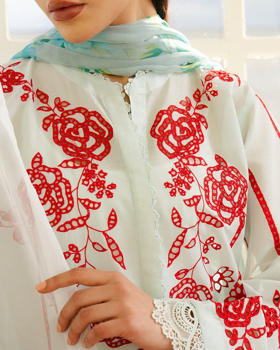 Coco by Zara Shahjahan Embroidered Lawn Unstitched 3Pc Suit D-07A ECLAT