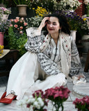 Coco by Zara Shahjahan Embroidered Lawn Unstitched 3Pc Suit 02B-IRIS