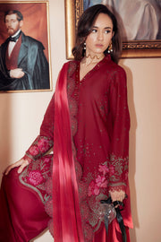 NUREH Feya Embroidered Lawn Unstitched 3Pc Suit FE-07