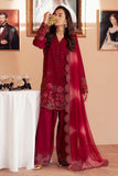 NUREH Feya Embroidered Lawn Unstitched 3Pc Suit FE-07