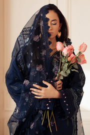 NUREH Feya Embroidered Lawn Unstitched 3Pc Suit FE-09