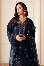 NUREH Feya Embroidered Lawn Unstitched 3Pc Suit FE-09