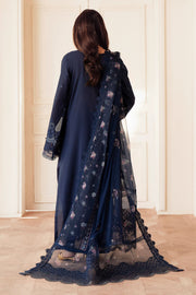 NUREH Feya Embroidered Lawn Unstitched 3Pc Suit FE-09