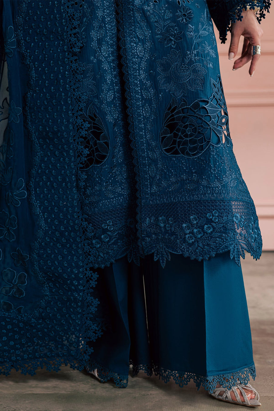NUREH Feya Eid Edit Embroidered Lawn Unstitched 3Pc Suit FE-14