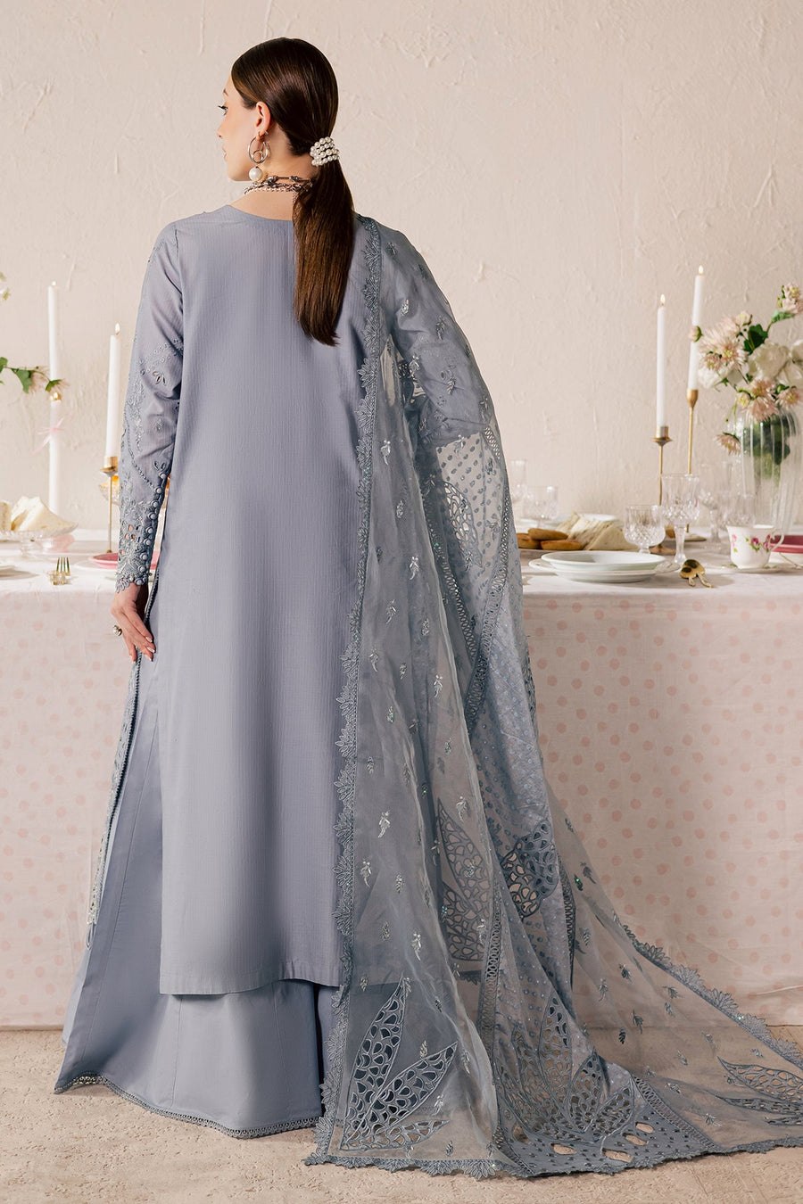 NUREH Feya Eid Edit Embroidered Lawn Unstitched 3Pc Suit FE-16
