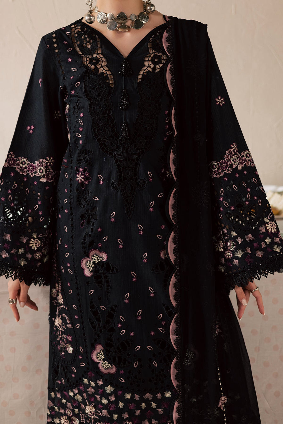 NUREH Feya Eid Edit Embroidered Lawn Unstitched 3Pc Suit FE-18