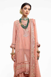 Gul Ahmed Eid ul Adha Embroidered Chiffon Unstitched 3Pc Suit FE-42011