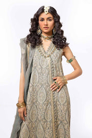 Gul Ahmed Eid ul Adha Embroidered Chiffon Unstitched 3Pc Suit FE-42013