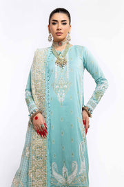 Gul Ahmed Eid ul Adha Embroidered Lawn Unstitched 3Pc Suit FE-42022
