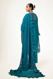 Gul Ahmed Eid ul Adha Embroidered Chiffon Unstitched 3Pc Suit FE-42024