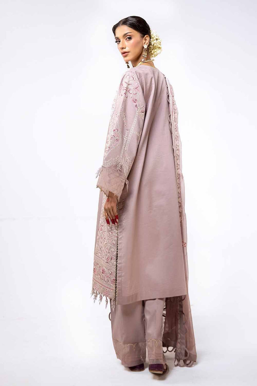 Gul Ahmed Eid ul Adha Embroidered Lawn Unstitched 3Pc Suit FE-42029