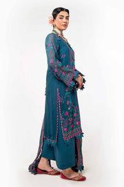Gul Ahmed Eid ul Adha Embroidered Chiffon Unstitched 3Pc Suit FE-42030