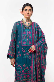 Gul Ahmed Eid ul Adha Embroidered Chiffon Unstitched 3Pc Suit FE-42030