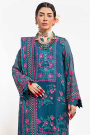 Gul Ahmed Eid ul Adha Embroidered Chiffon Unstitched 3Pc Suit FE-42030