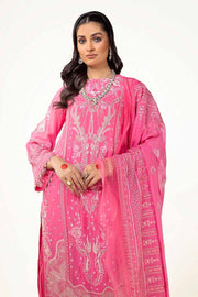 Gul Ahmed Eid ul Adha Embroidered Chiffon Unstitched 3Pc Suit FE-42032
