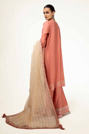 Gul Ahmed Eid ul Adha Embroidered Lawn Unstitched 3Pc Suit FE-42082