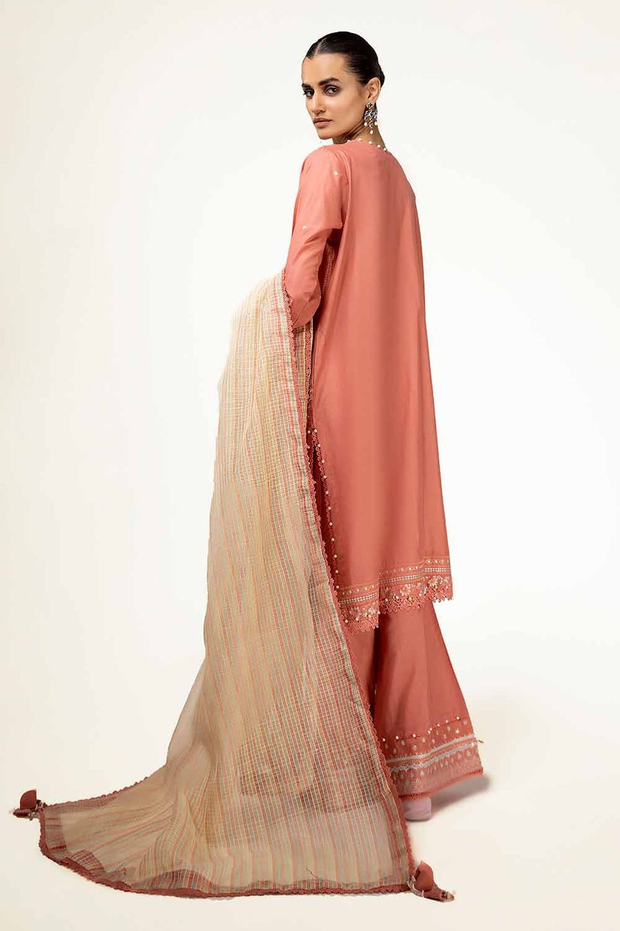 Gul Ahmed Eid ul Adha Embroidered Lawn Unstitched 3Pc Suit FE-42082