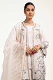 Gul Ahmed Sitara Embroidered Karandi Unstitched 3Pc Suit FE-42083