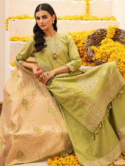 Gul Ahmed Sitara Embroidered Yarn Dyed Unstitched 3Pc Suit FE-42086